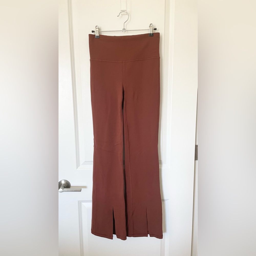 Athleta Elation Ulta High Rise Split Flare Pant